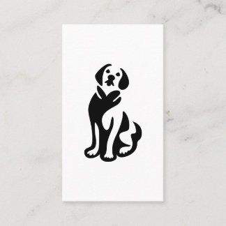 Custom Dog Sitting Business Cards