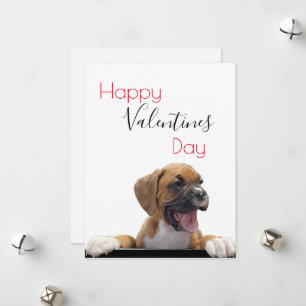 Custom Dog Valentine Card