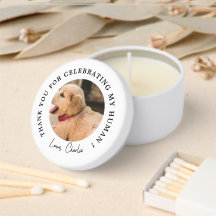 Custom Dog Wedding Favour Dog of Honour Pet Photo