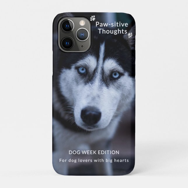 Custom Dog Week iPhone Case – Cute & Personalizabl (Back)