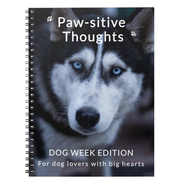 Custom Dog Week Notebook – Cute & Personalizable (Front)