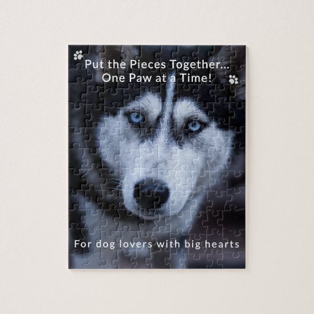 Custom Dog Week Puzzle – Cute & Personalizable (Vertical)