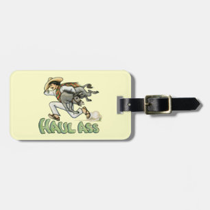 Custom Donkey Luggage Tag