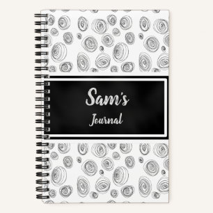 Custom Doodle-Swirl Journal