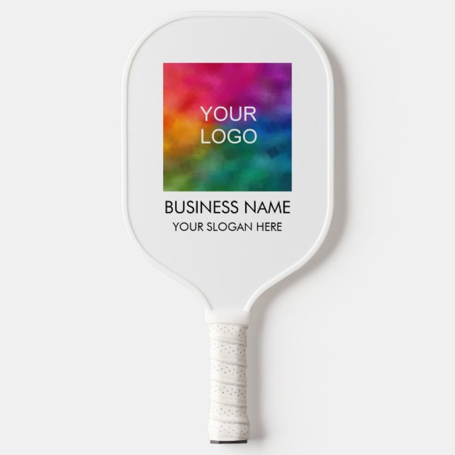 Custom Double Sided Add Your Logo Here Business Pickleball Paddle (Front)