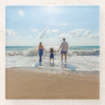 Custom Double Sided Personalised  Glass Coaster<br><div class="desc">Custom Double Sided Personalised Glass Coaster</div>