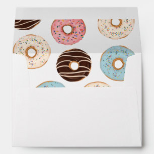 Custom Doughnut Pattern Envelope