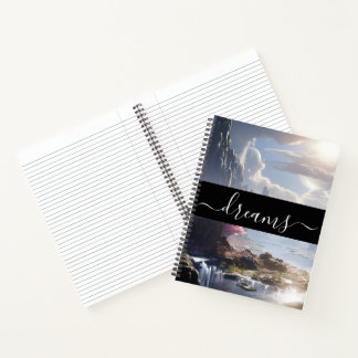 Custom Dream Landscape Dream Journal
