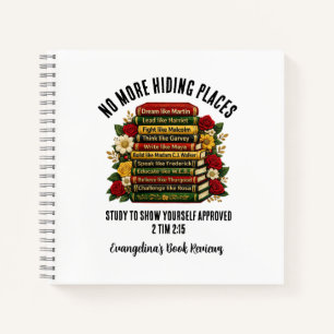 Custom Dream Like Martin Black Heroes Reviews Notebook