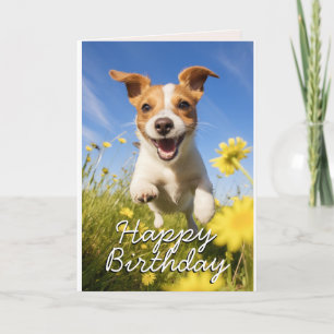 Custom Drever Birthday Card