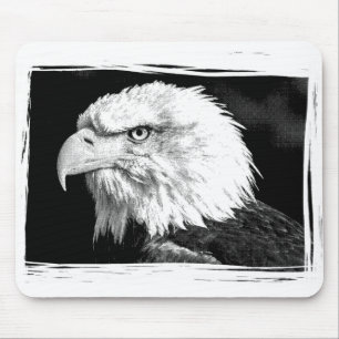 Custom Eagle Head Modern Pop Art Picture Template Mouse Pad