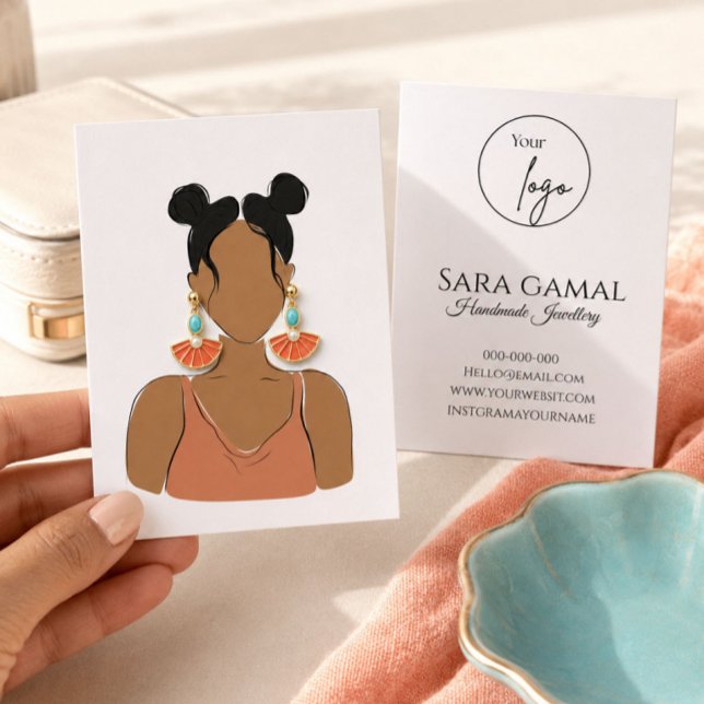 Custom Earring Display Card | Handmade Jewellery L (Creator Uploaded)