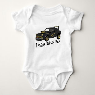 Custom East German Trabant Car Baby Bodysuit