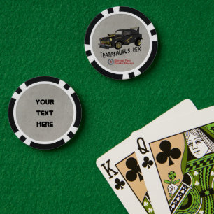Custom East German Trabant Car Poker Chips