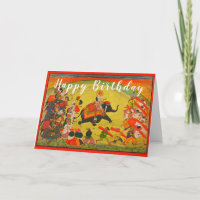 Custom East India Rajasthan Prince Riding Elephant