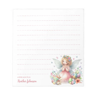 Custom Easter Fairy Notepad
