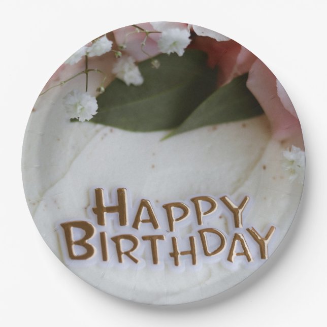 Custom Eco Friendly Paper Plates | Party (Front)