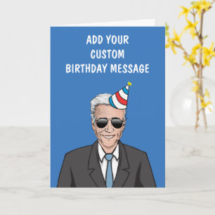 Custom Election Birthday Card