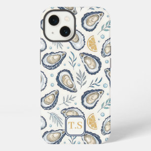 Custom Elegance with Maine Oysters iPhone 13 Case
