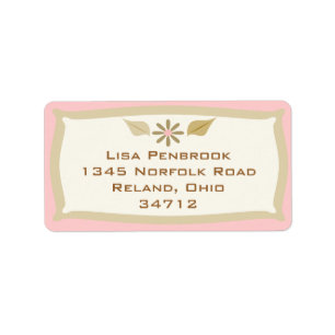 Custom Elegant Address Label