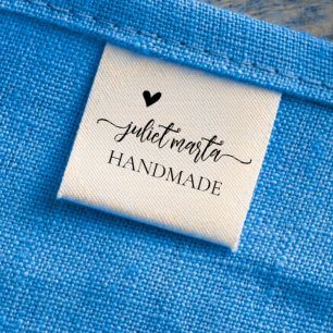 Custom elegant Clothing label for handmade item Grosgrain Ribbon