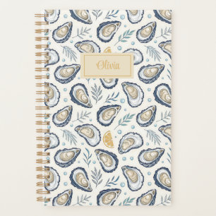 Custom Elegant Marine Oysters Planner