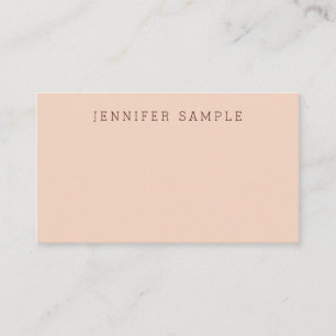 Custom Elegant Modern Minimalist Design Template Business Card