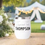 Custom Elegant Newly Weds Wedding Anniversary Gift<br><div class="desc">Custom Elegant Newly Weds Wedding Anniversary Gift</div>