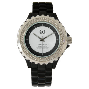 Custom Elegant Pharmacist Pharmacy Tech Staff Watch