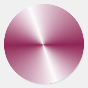 Custom Elegant Purple Pink Colour Blank Template Classic Round Sticker