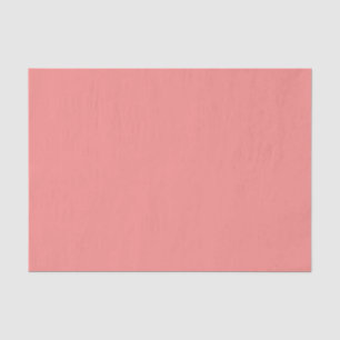 Custom Elegant Template Pink Peach Solid Colour Tissue Paper
