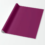 Custom Elegant Template Solid Colour Wine Gift Wrapping Paper<br><div class="desc">Custom Create Your Own Elegant Modern Custom Wine Solid Colour Blank Template Crafts & Party Supplies Gift Wrapping Supplies / 30 inches x 15 feet Gift Wrapping Paper. Buy / Order Matte & Glossy Wrapping Papers Online Shop.</div>