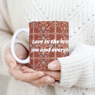 Custom Elegant Tile Pattern Iranian Gifts for Her Mug