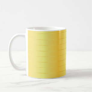 Custom Elegant Trendy Classic Faux Gold Template Coffee Mug