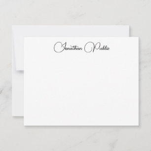 Custom Elegant Typography Script Name Template