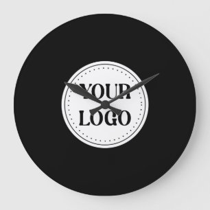 Custom, Elegant, Wedding Ceremony Keepsake Invita Large Clock