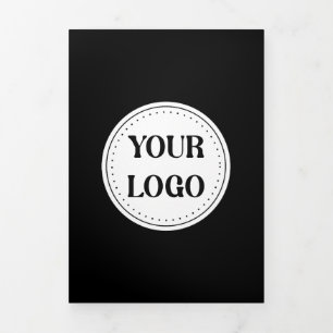 Custom, Elegant, Wedding Ceremony Keepsake  Invita Tri-Fold Card