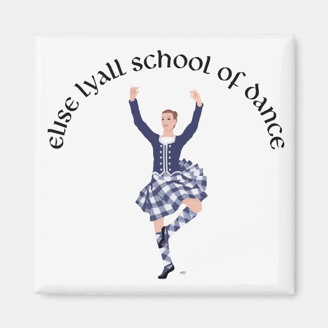 CUSTOM Elise Lyall School of Dance Magnet (Front)