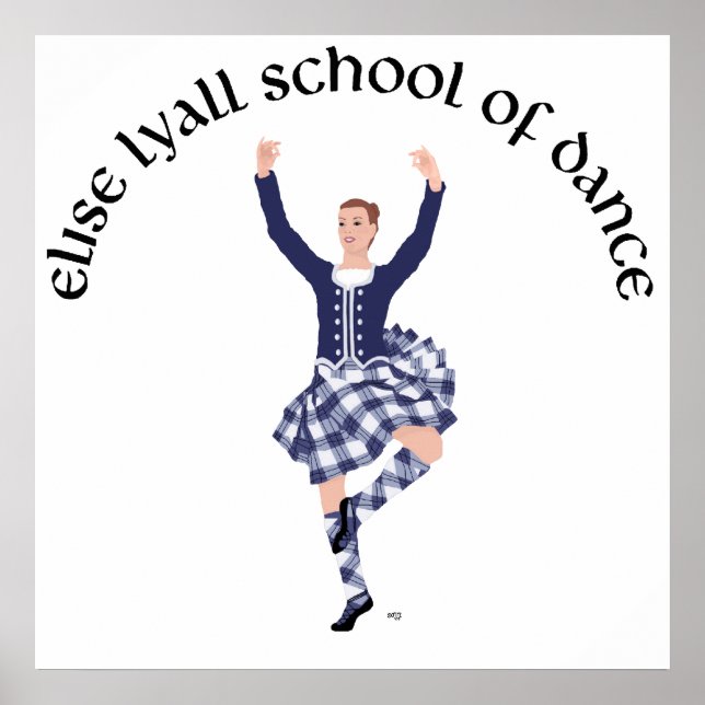 CUSTOM Elise Lyall School of Dance Poster (Front)