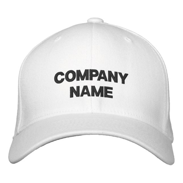 Custom Embroidery Company Name Hat Gift (Front)