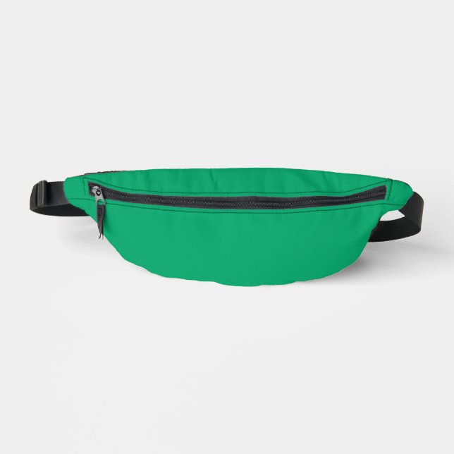 Custom Emerald Green Fanny Pack (Front)