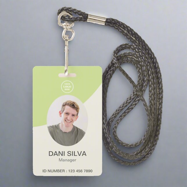 Custom Employee ID Badge Company Photo Badges (Creator Uploaded)
