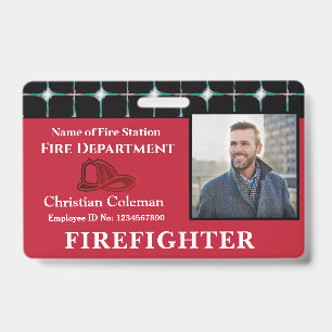 Custom Employee ID  Card Photo Logo Bar Code Name Badge