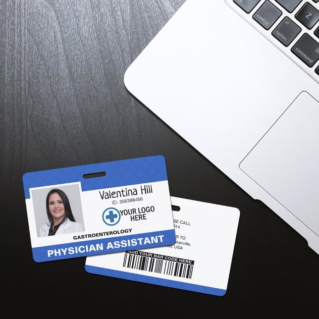 Custom Employee, Logo and Photo ID Badge (Creator Uploaded)