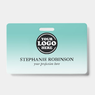 Custom Employee, Logo Name Badge Custom Colour ID Badge