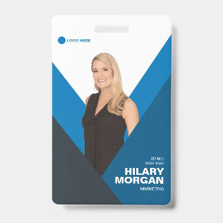Custom Employee Name Badge Custom Logo ID Badge