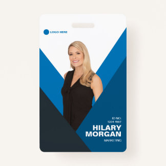 Custom Employee Name Badge Custom Logo ID Badge