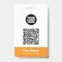 Custom Employee Name Business Logo Qr Code