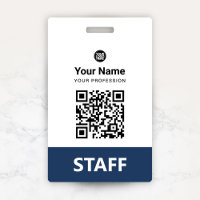 Custom Employee Name Business Logo Qr Code
