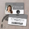 Custom Employee - Photo, Bar Code, Logo, Name